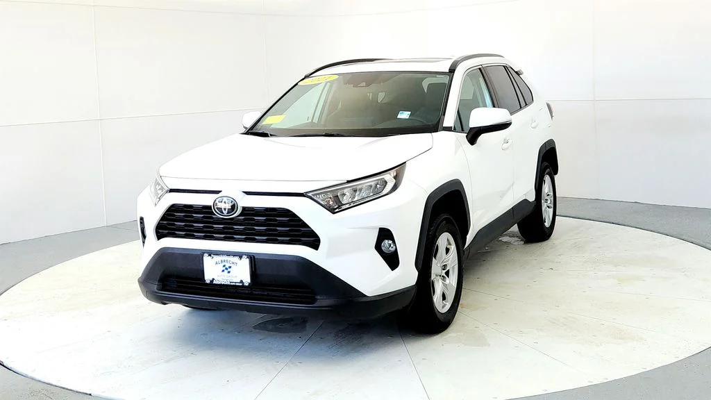 Certified Used 2021 White Toyota XLE image 2