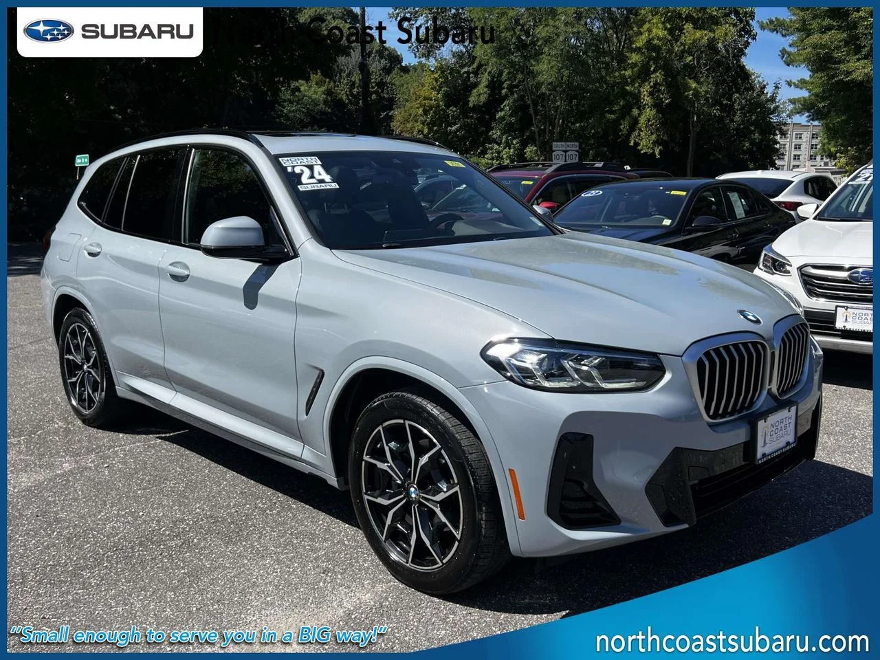 Used 2024 Gray Metallic BMW xDrive30i image 1
