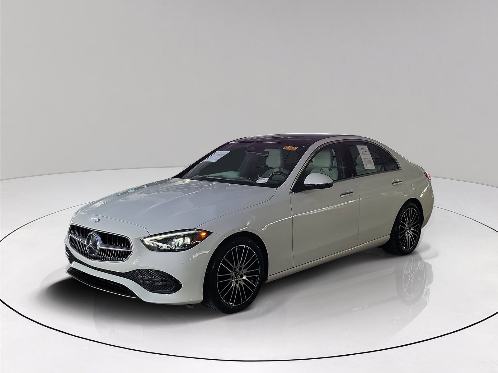 Certified Used 2023 White Mercedes-Benz C 300 image 3