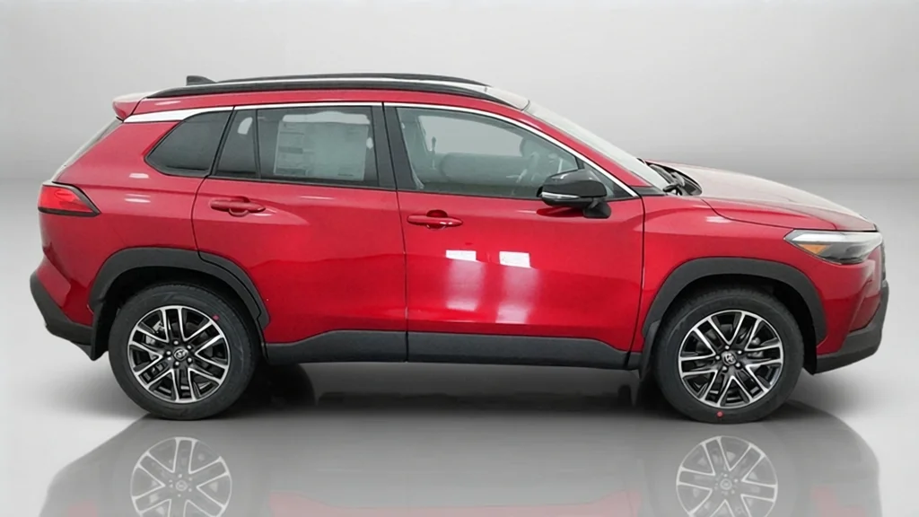 New 2026 Soul Red Crystal Toyota XLE image 7