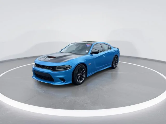 Used 2023 Blue Dodge R T Scat Pack image 3