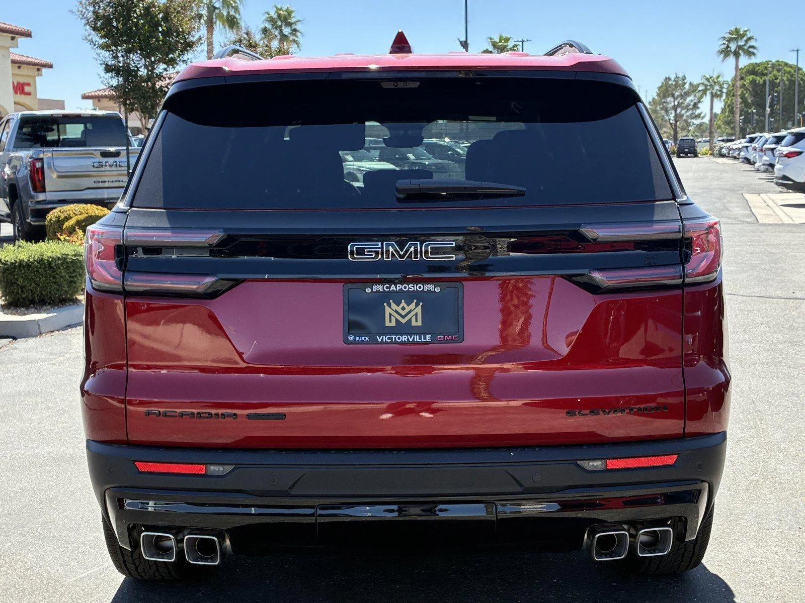 New 2027 Volcanic Red Tintcoat GMC Elevation image 5