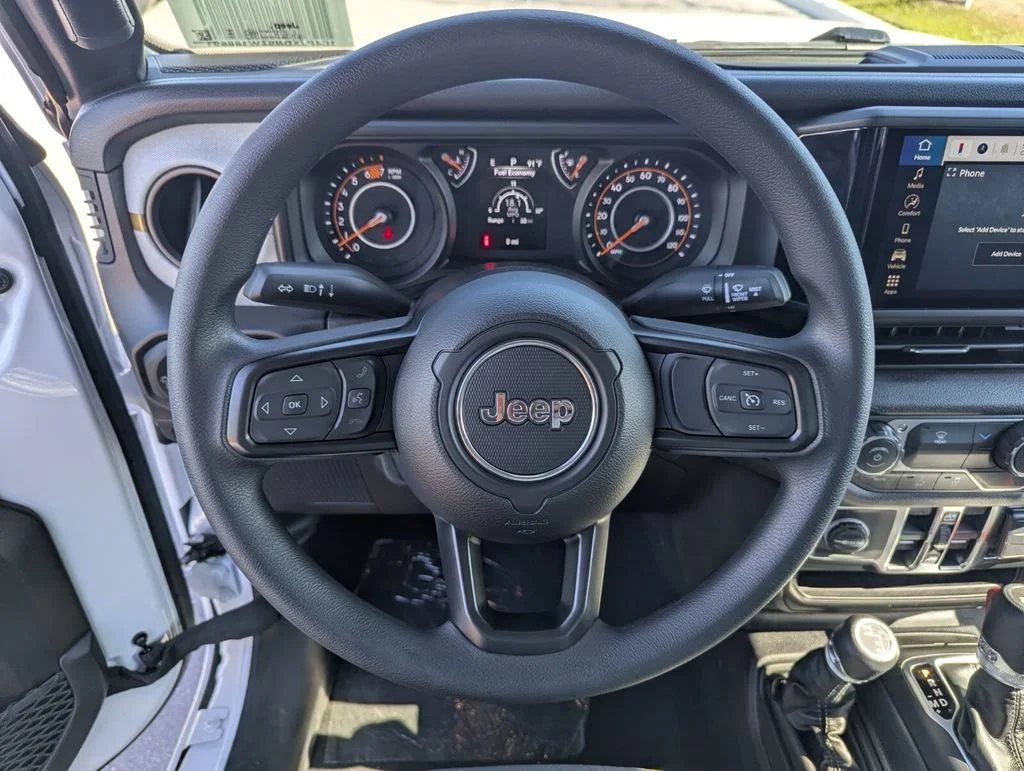 New 2026 Bright White Clear-Coat Exterior Paint Jeep Sport image 17