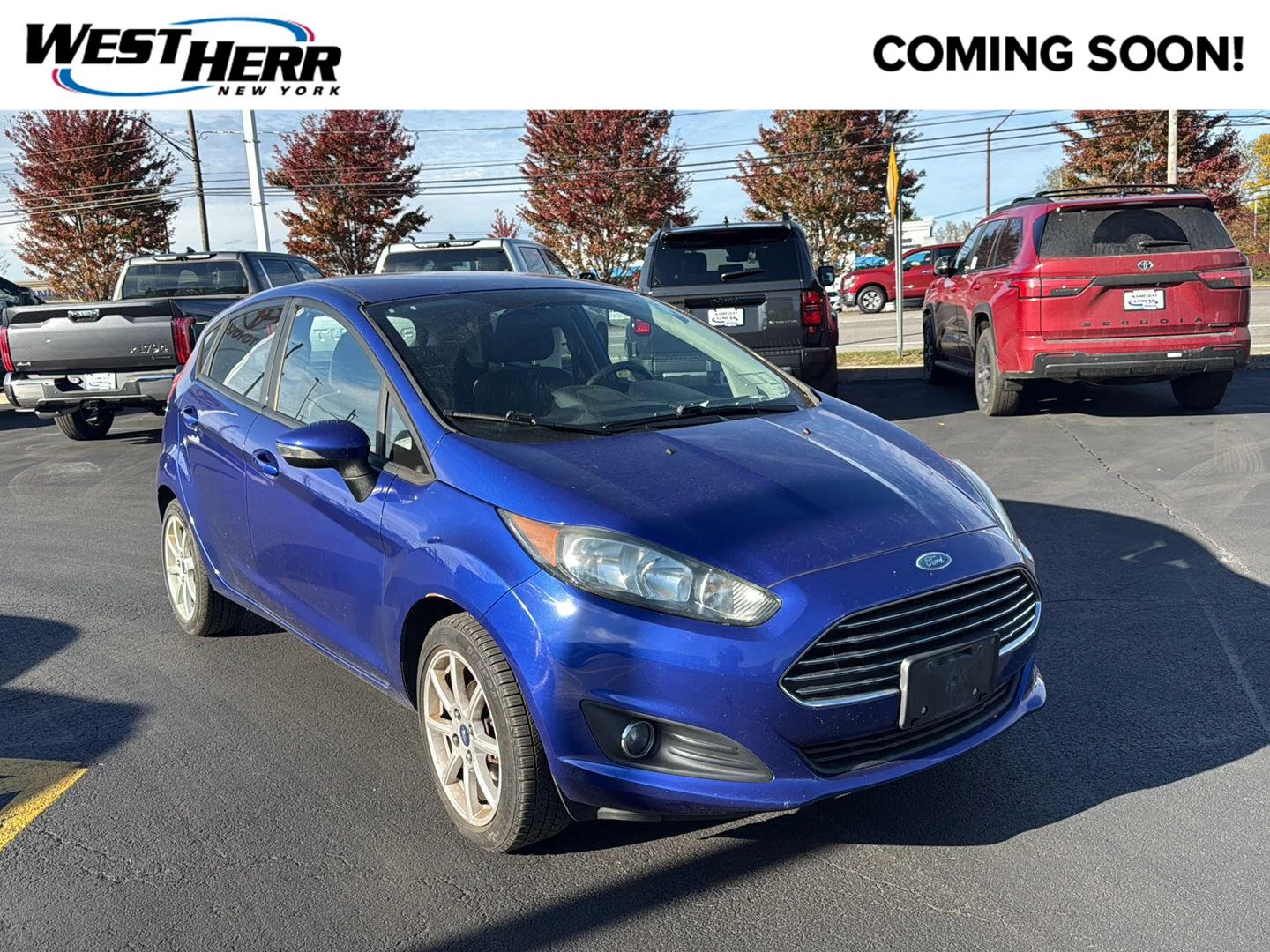 Used 2015 Performance Blue Ford SE image 1