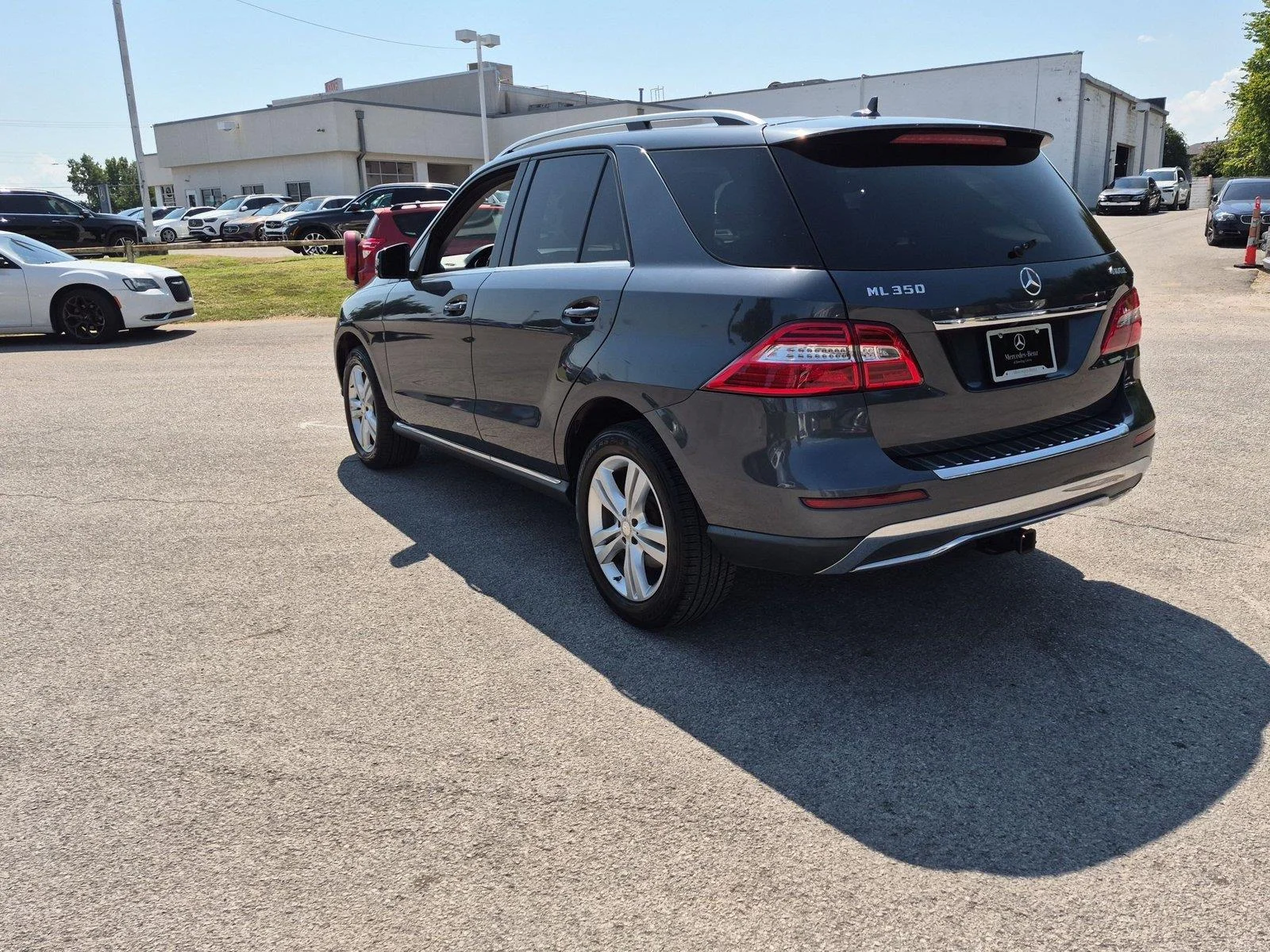 Used 2015 Steel Gray Metallic Mercedes-Benz ML 350 image 3