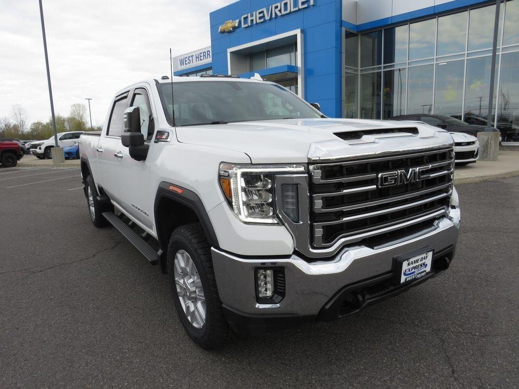 Used 2022 Summit White GMC SLT image 4