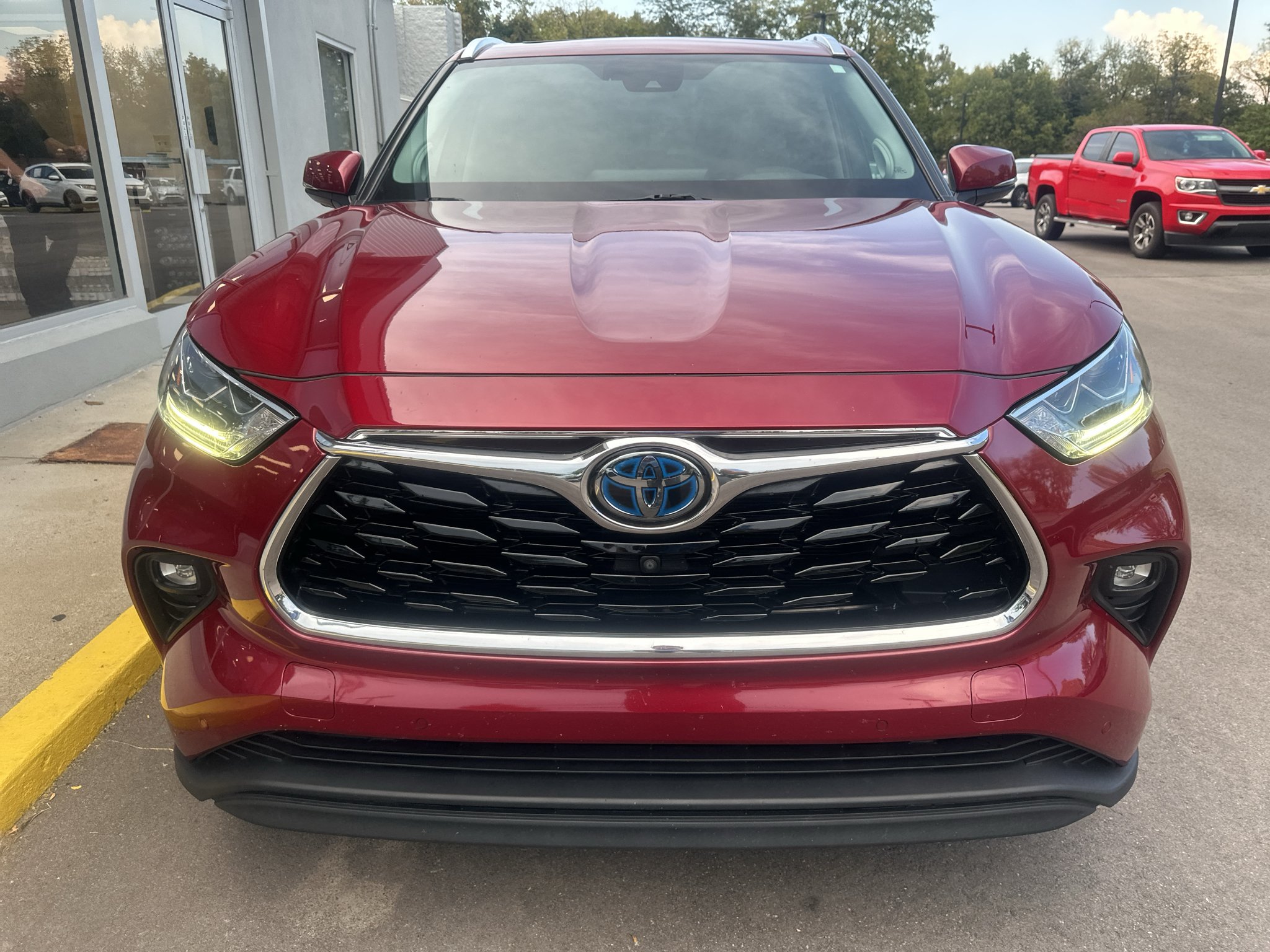 Used 2020 Ruby Flare Pearl Toyota Hybrid Limited image 2