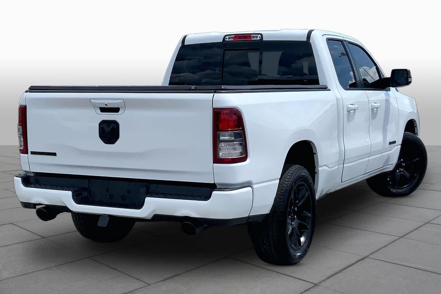 Used 2022 Bright White Clearcoat Ram Big Horn image 13