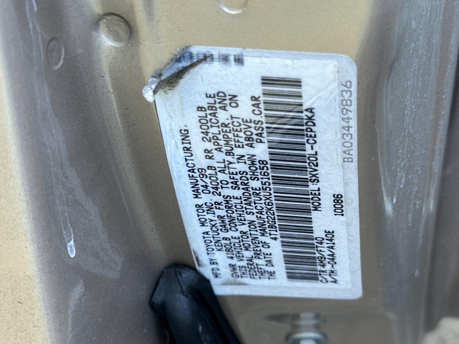 Used 1999 Tan Toyota CE image 26