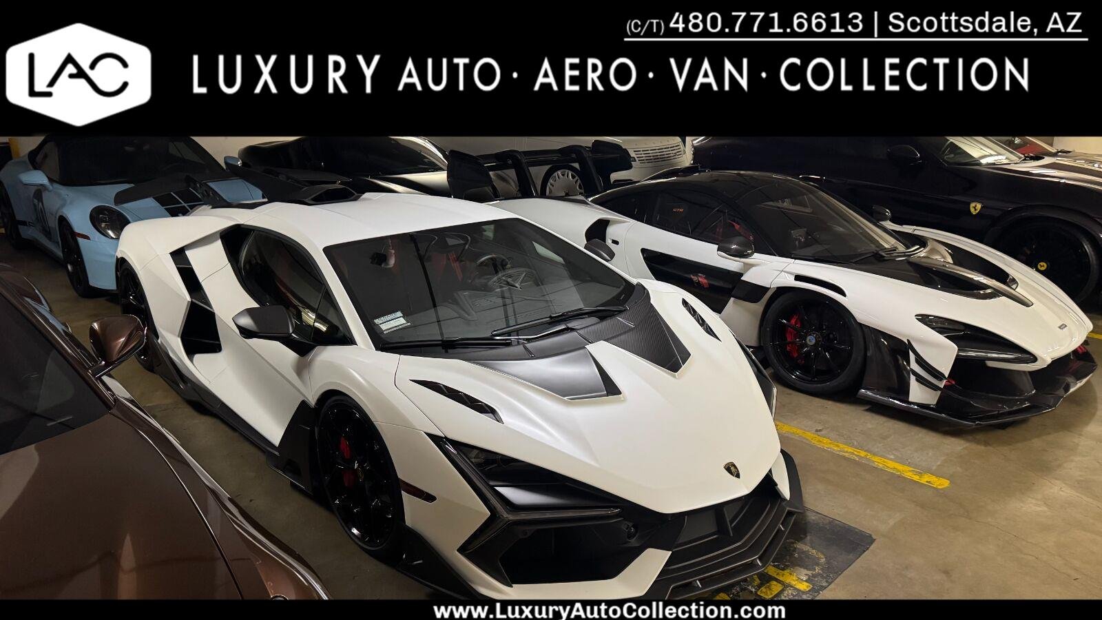 Used 2026 Matte White Lamborghini 810K MSRP | Gintani Exhaust | Duke Dynamic Body Kit Roof Scoop image 1