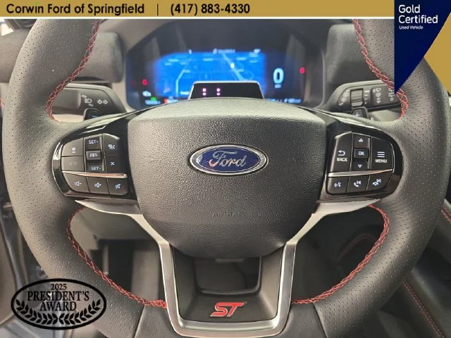 Certified Used 2025 Vapor Blue Ford ST image 35
