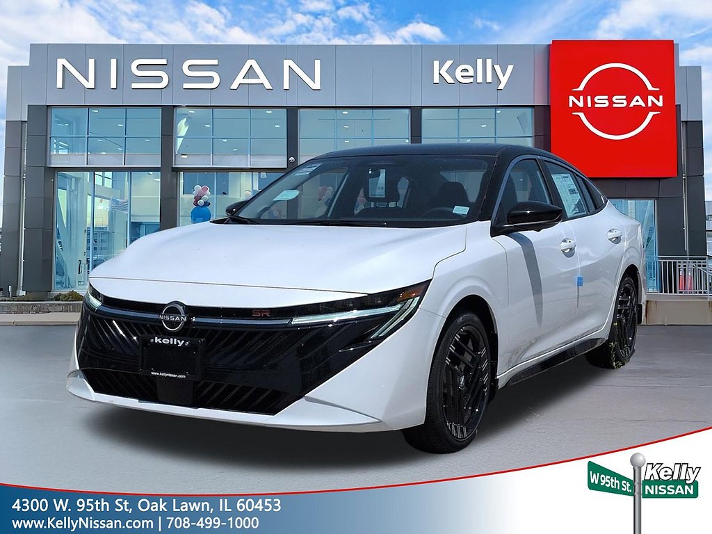 New 2026 Aspen White TriCoat / Super Black Two-tone Nissan SR image 1