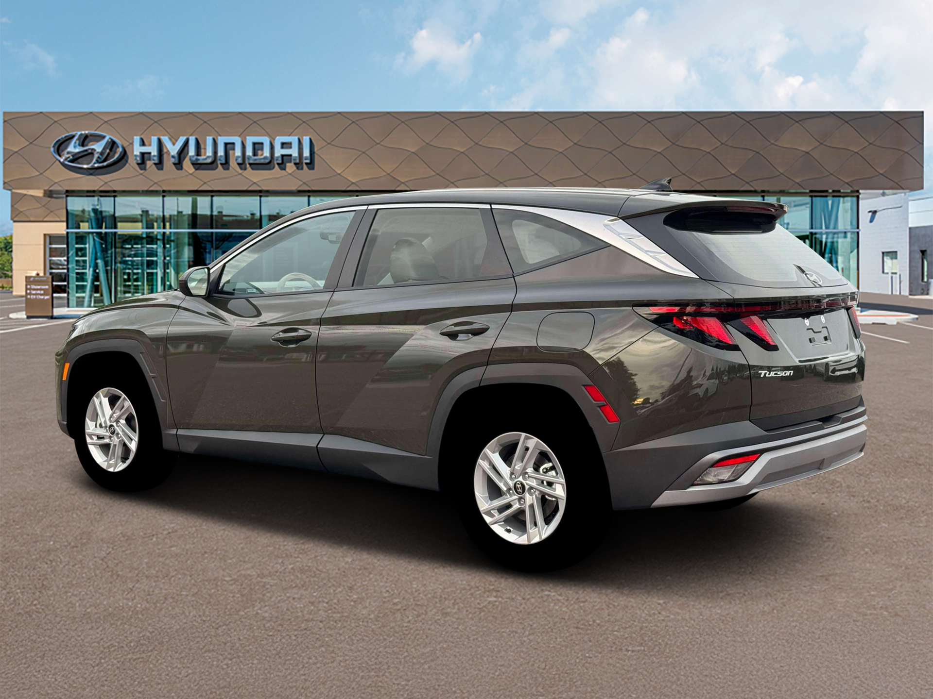 New 2026 Green Hyundai SE FWD image 4