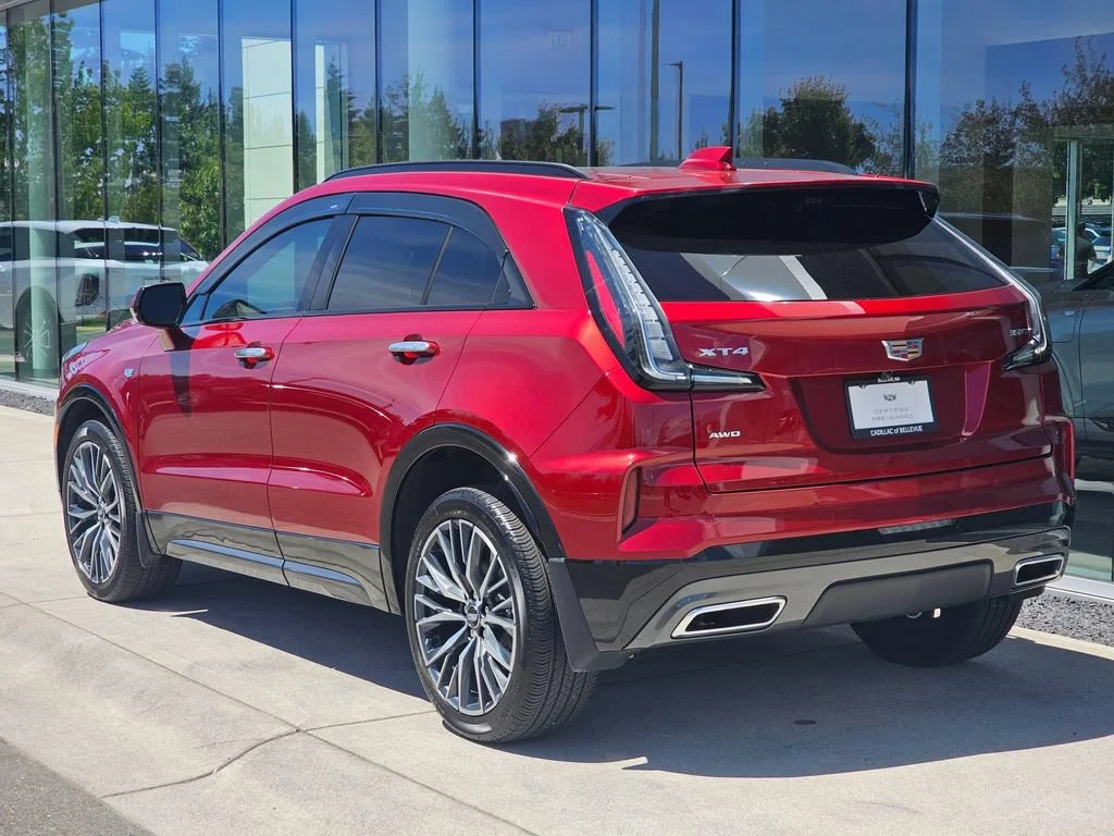 Used 2024 Radiant Red Tintcoat Cadillac Sport image 3