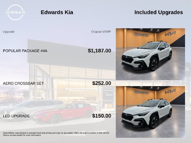 Used 2024 White Subaru Limited image 7