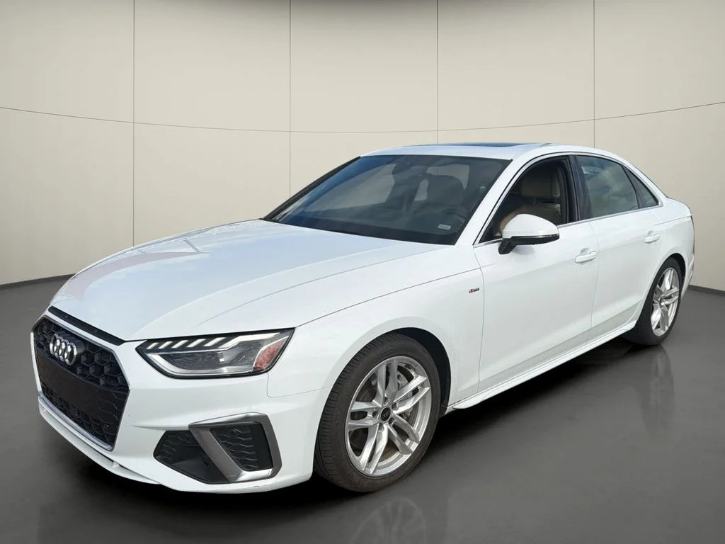 Used 2024 White Audi 45 S line Premium Plus image 3