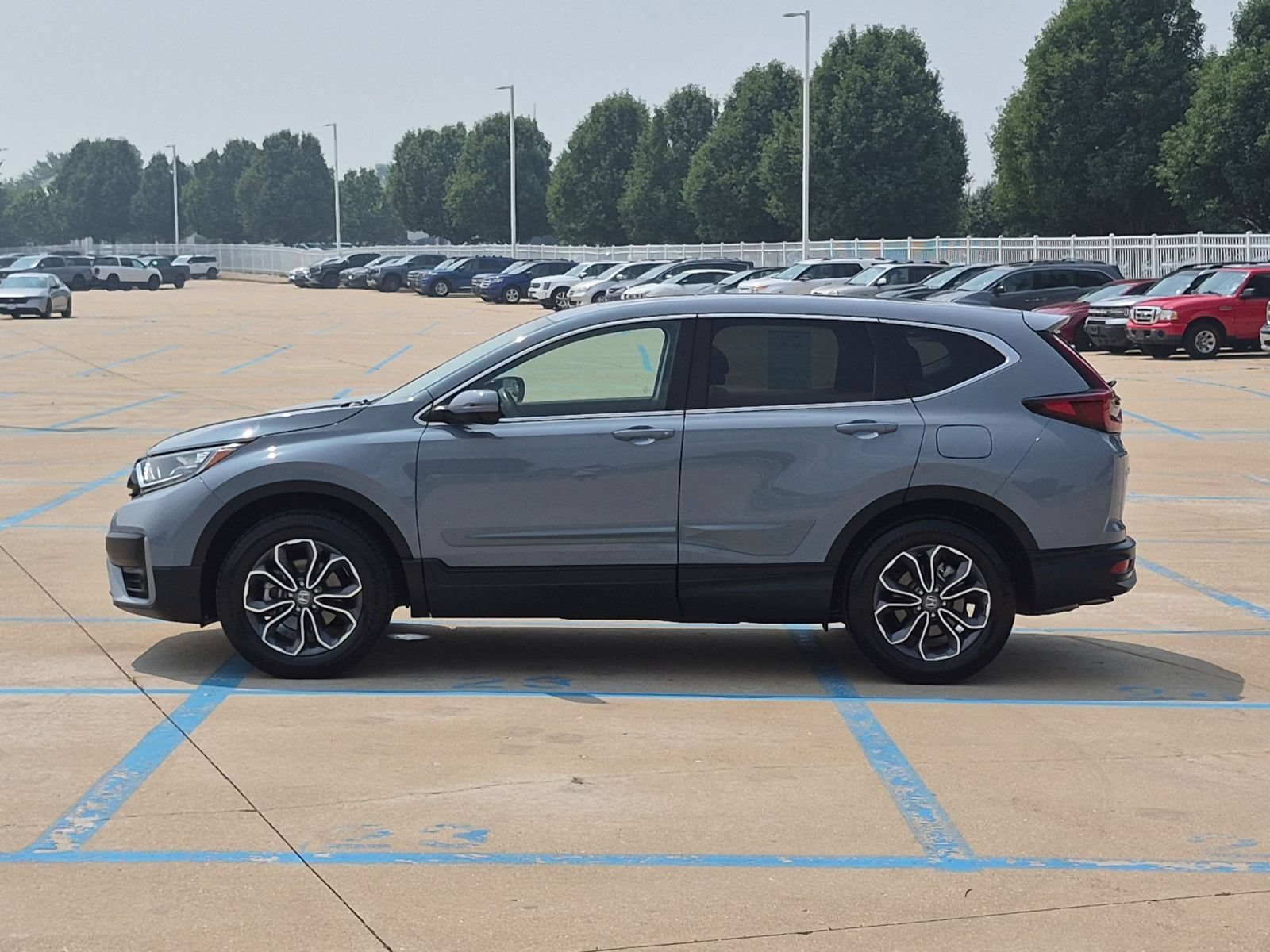 Certified Used 2022 Sonic Gray Pearl Honda EX-L AWD image 10