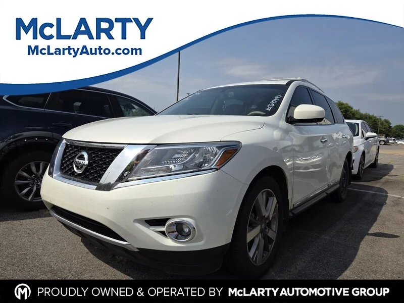 Used 2014 Moonlight White NISSAN PLATINUM image 1