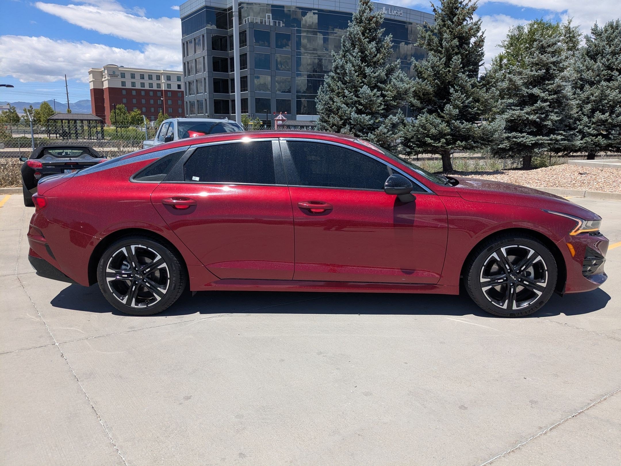 Used 2023 Passion Red Kia GT-Line image 6