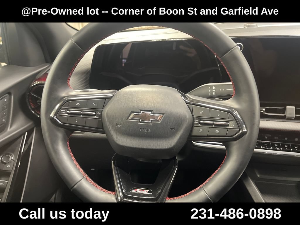 Used 2025 Mosaic Black Metallic Chevrolet RS image 21