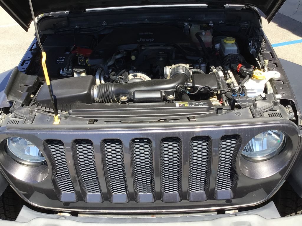 Used 2019 Gray Jeep Unlimited Sport image 36