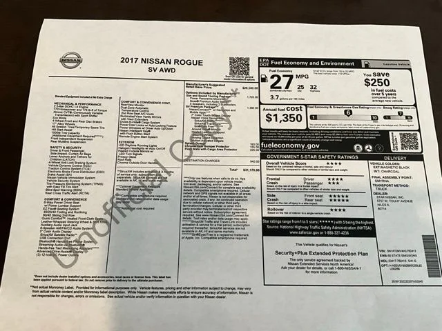 Used 2017 Black Nissan SV image 37