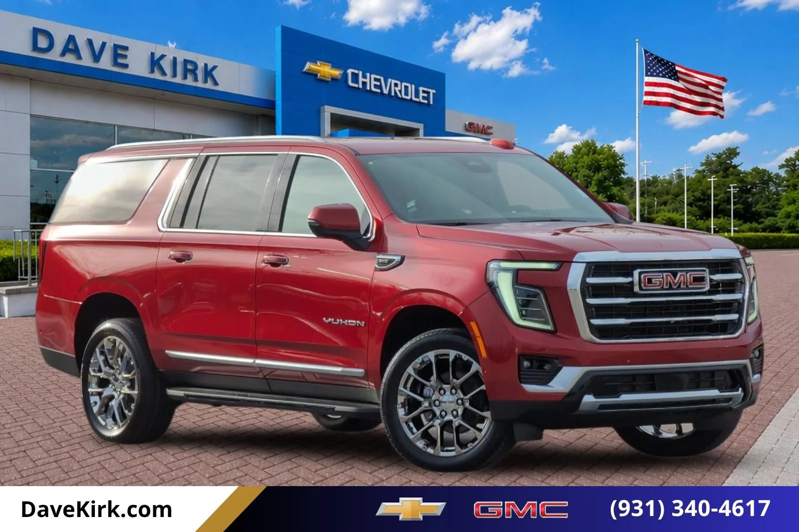 New 2026 Volcanic Red Tintcoat GMC Elevation image 1