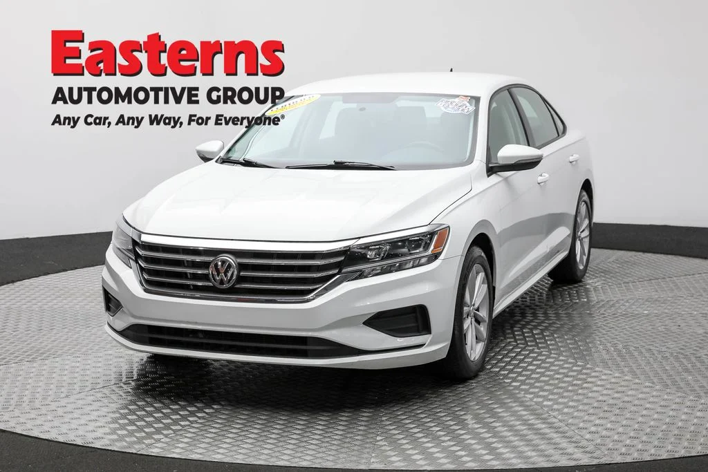 Used 2021 White Volkswagen 2.0T S image 1