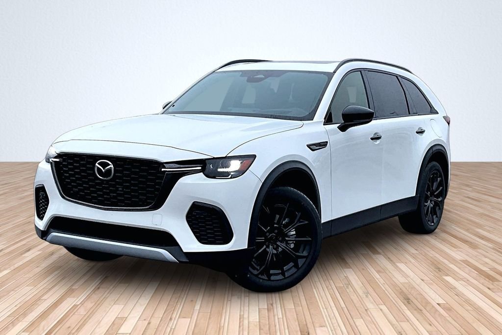 New 2026 Rhodium White Premium Mazda 3.3 Turbo Premium Plus AWD image 1