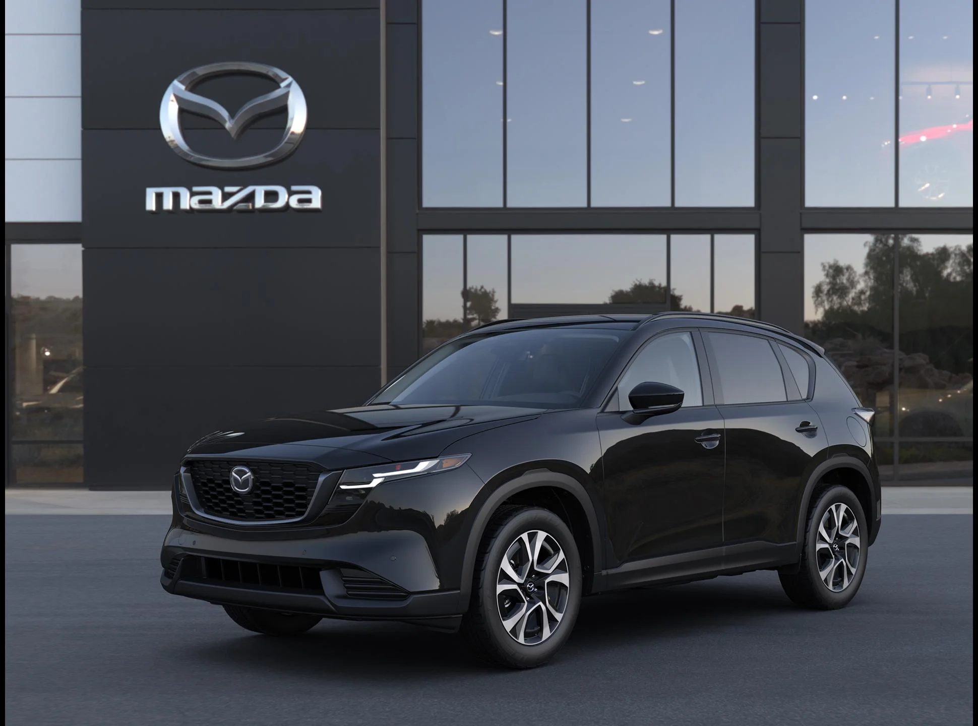 New 2026 Black Mazda 2.5 S Preferred AWD image 1