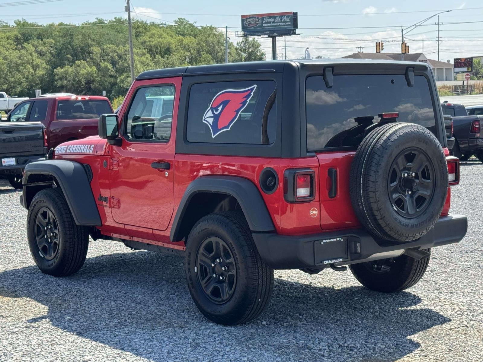 Used 2025 Firecracker Red Clearcoat Jeep Sport image 24