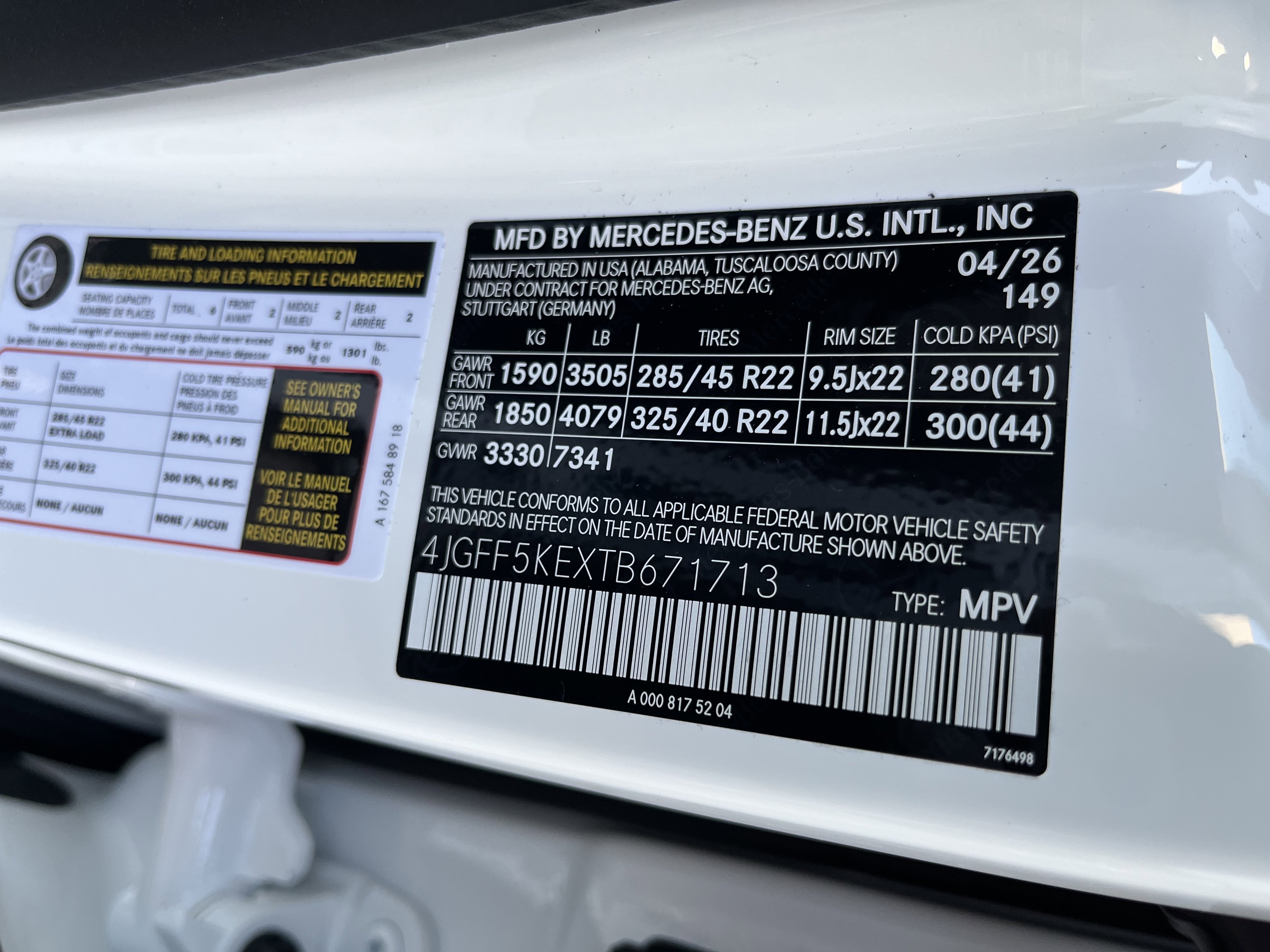 New 2026 Polar White Mercedes-Benz GLS 450 image 31