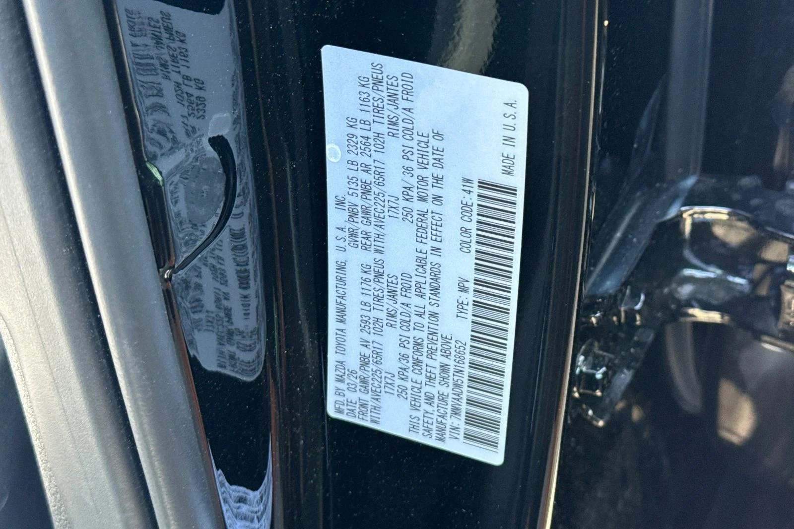 New 2026 Jet Black Mica Mazda Premium AWD image 34