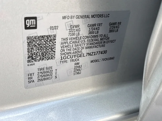 Used 2022 Silver Chevrolet LTZ image 40