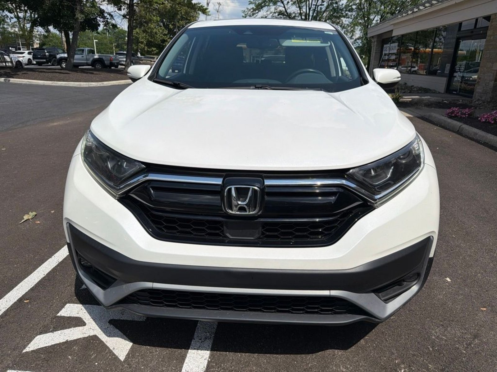 Certified Used 2021 Platinum White Pearl Honda EX-L image 4
