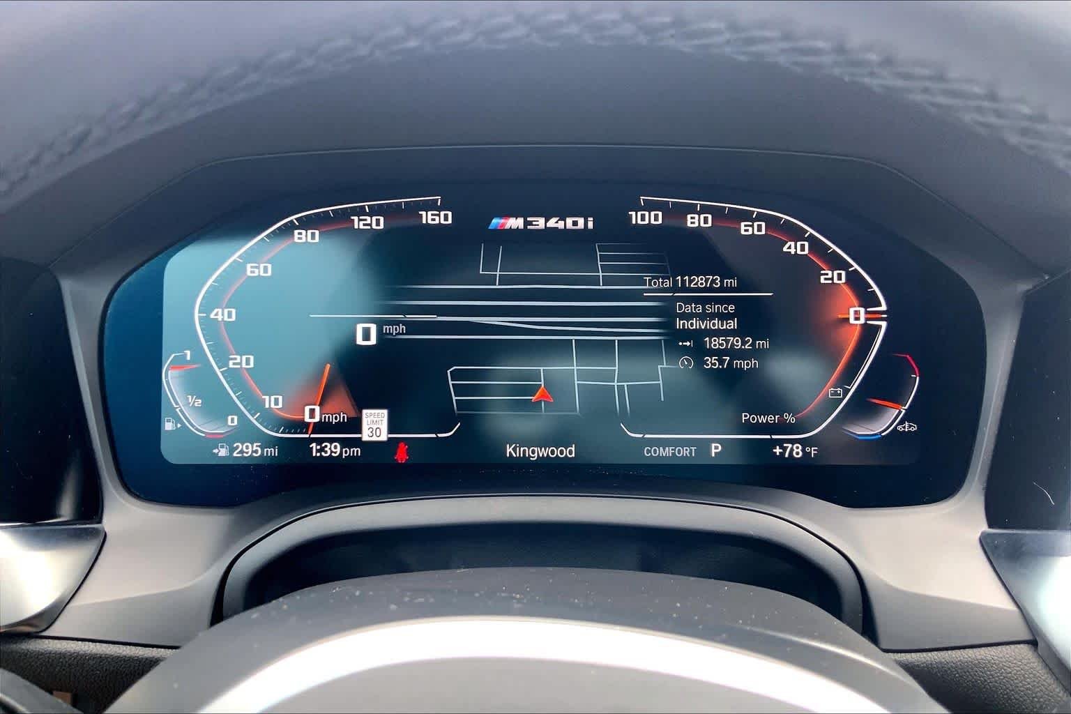 Used 2021 Black Sapphire Metallic BMW M340i image 25