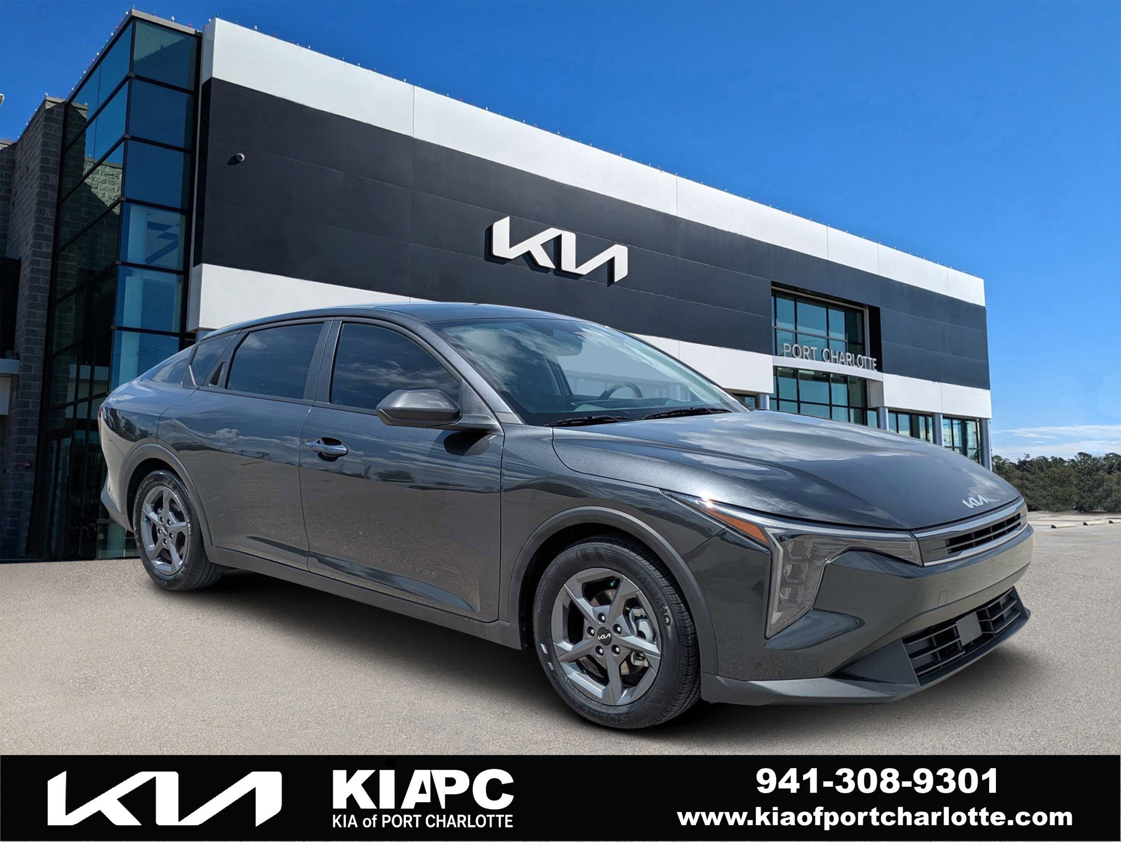 Certified Used 2025 Interstellar Gray Kia LXS image 1