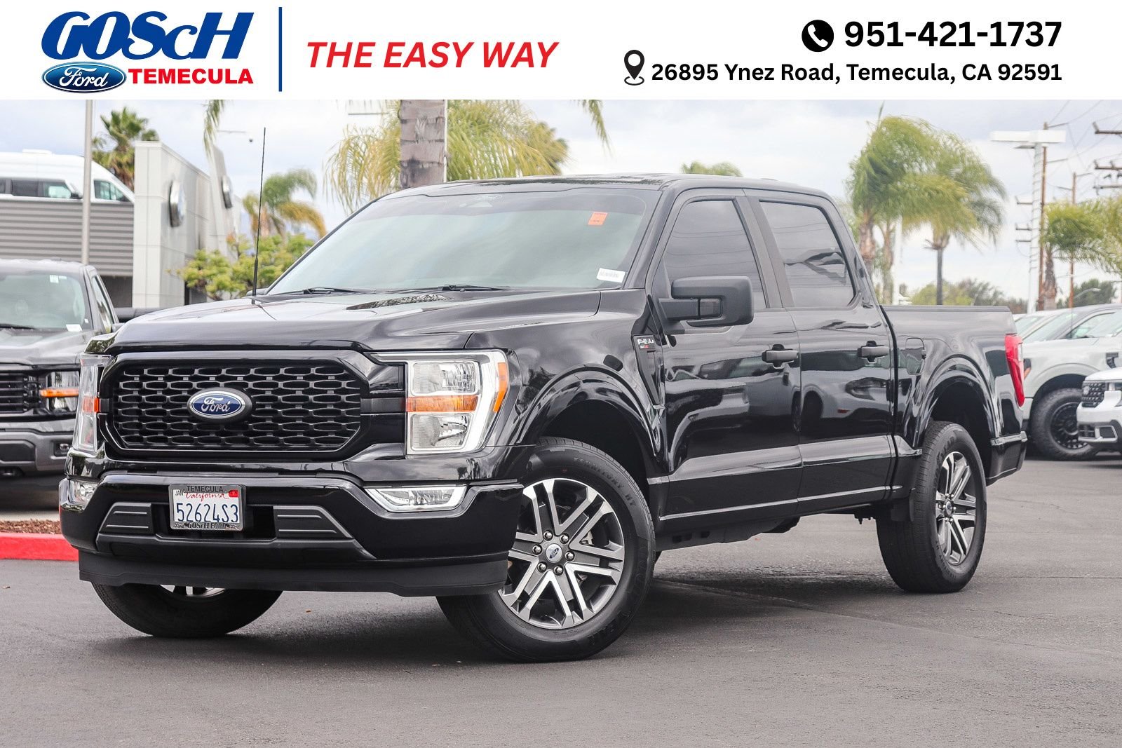 Certified Used 2022 Black Metallic Ford XL image 1
