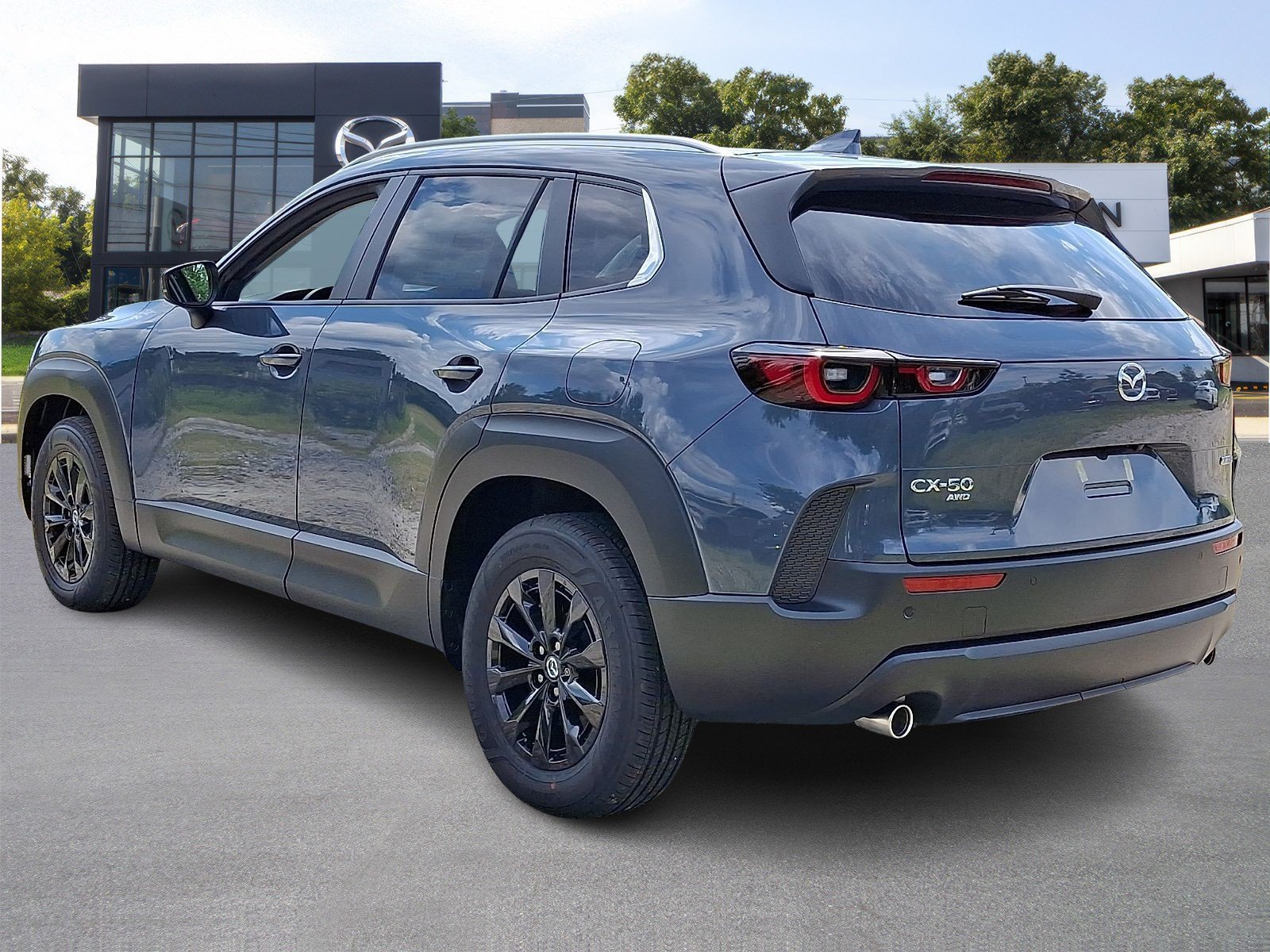 New 2026 Polymetal Gray Metallic Mazda Preferred AWD image 3