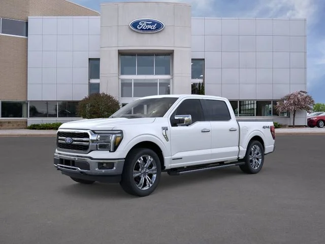 New 2026 White Metallic Ford Lariat image 1