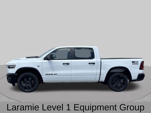 New 2026 Bright White Clear-Coat Exterior Paint RAM Laramie image 3