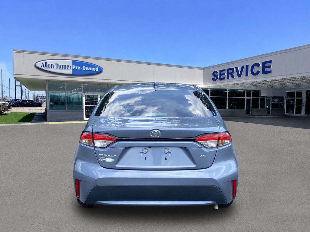 Used 2021 Celestite Toyota LE image 7