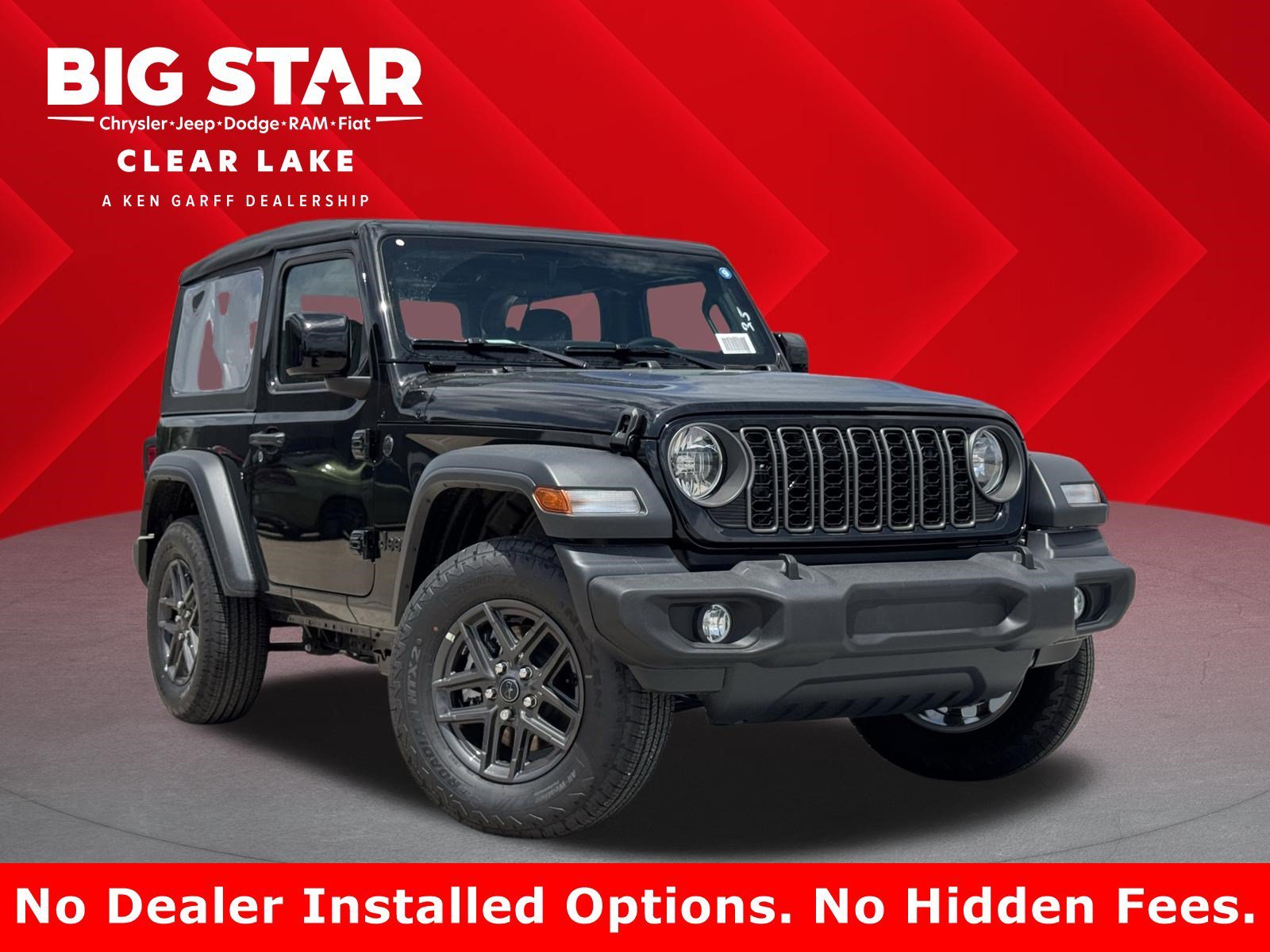 New 2026 Black Clear-Coat Exterior Paint Jeep Sport image 1