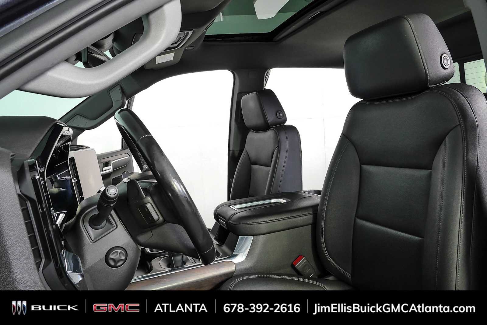 Used 2022 Titanium Rush Metallic GMC SLT image 5