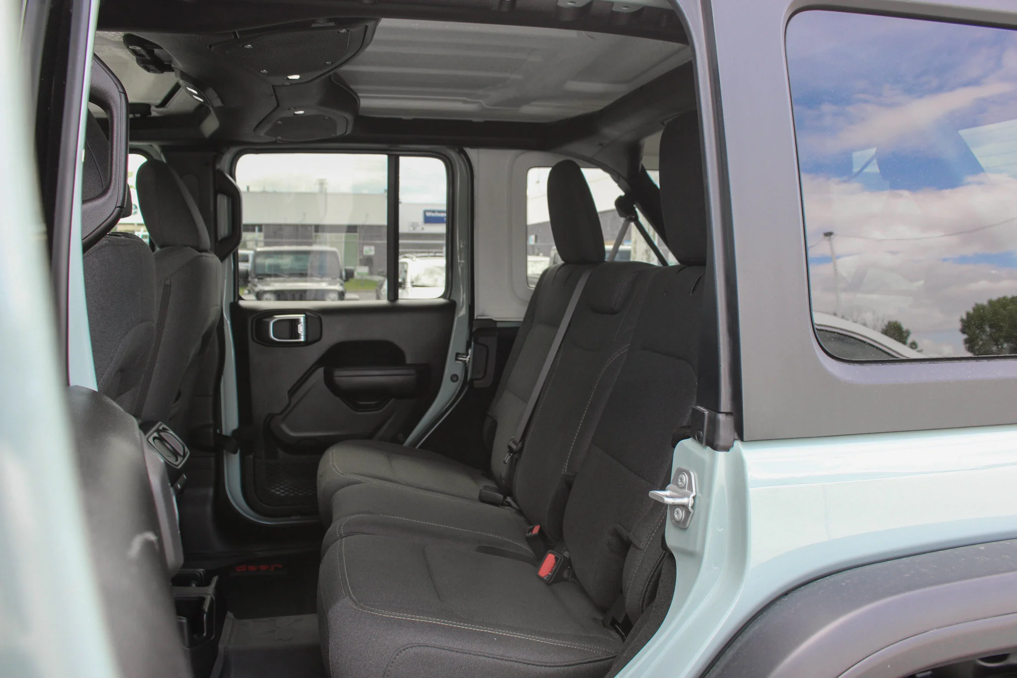 Used 2024 earl Jeep Willys* 4x4 | Earl Exterior | 3.6L V6 | Locking Rear Diff | Black Hardtop | 4.10 Rear Axle Ratio image 16