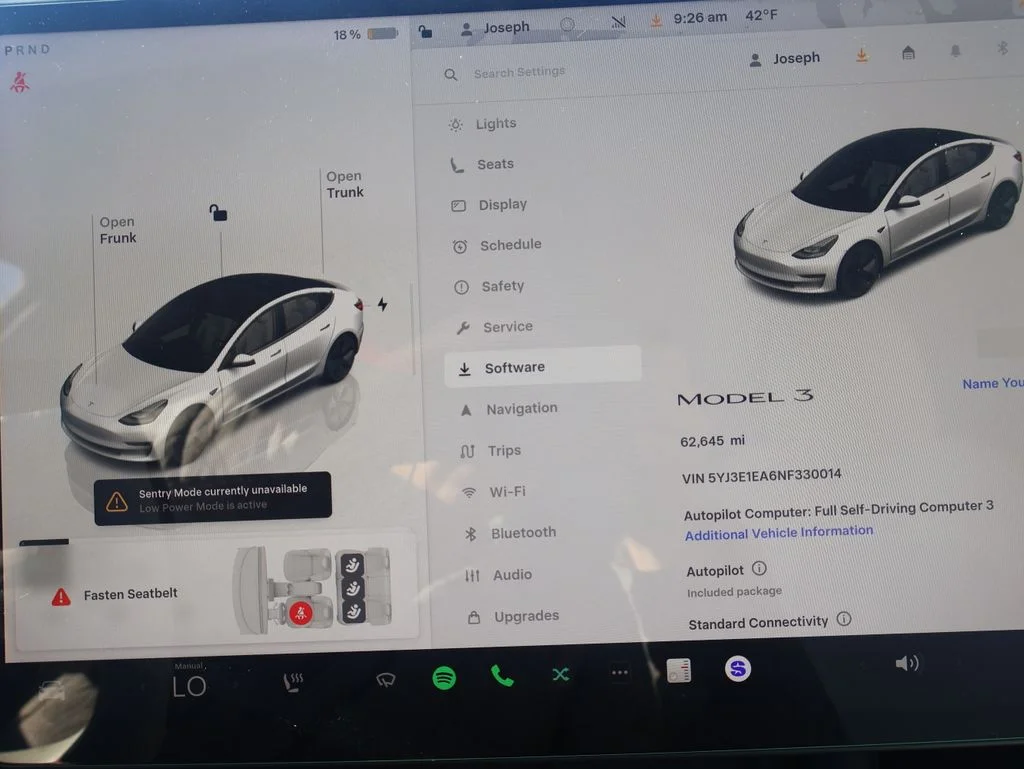 Used 2022 Tesla Model 3 Base with VIN 5YJ3E1EA6NF330014 for sale in Albany, OR