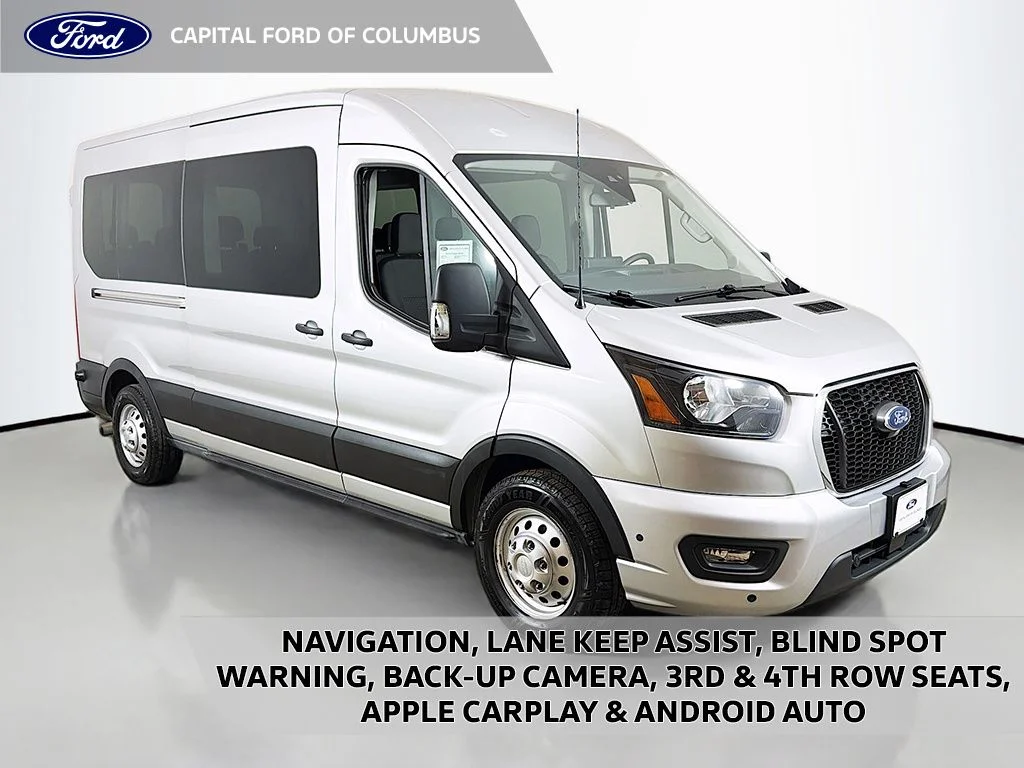 2024 Ford Transit 350 XLT Med Roof Sliding Pass. 148 AWD's photo