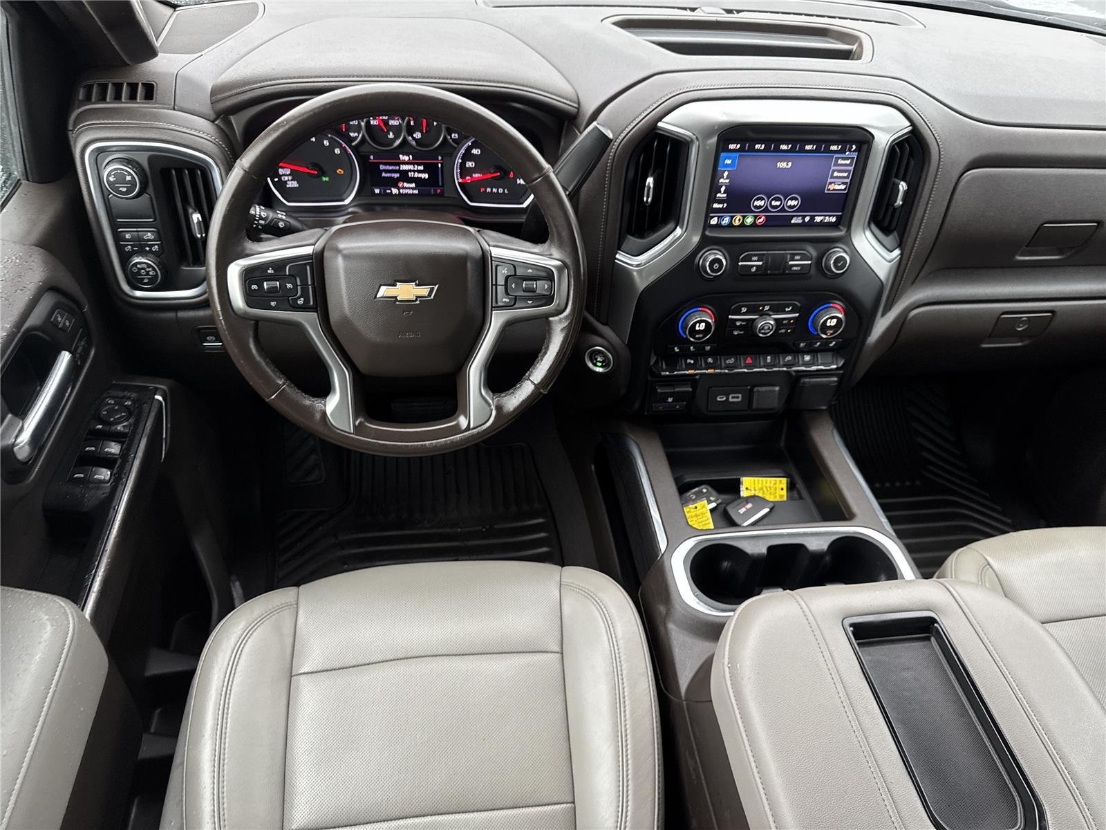 Used 2019 SILVER ICE METALLIC Chevrolet LTZ image 15