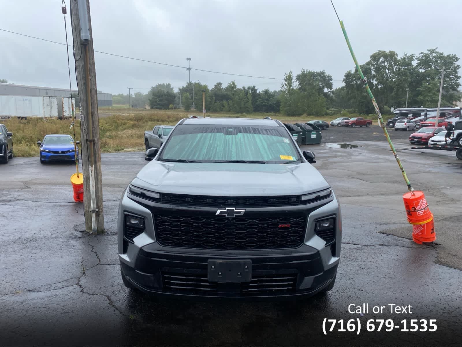 Used 2024 Sterling Gray Metallic Chevrolet AWD RS image 2