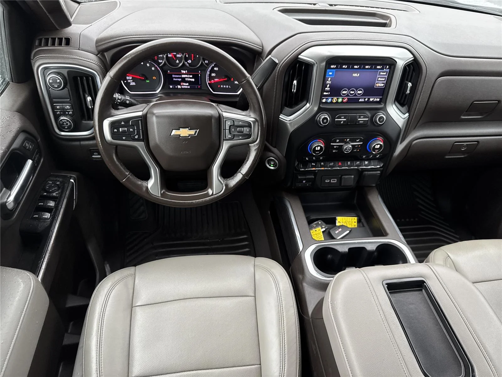 Used 2019 SILVER ICE METALLIC Chevrolet LTZ image 15